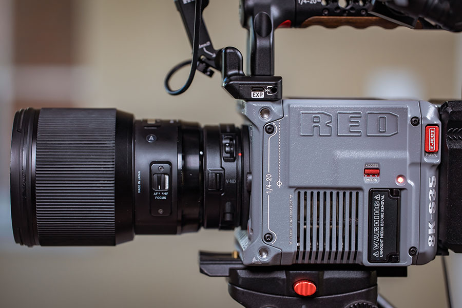 Red Camera Filming 14 b